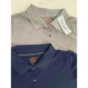 Girl’s Cat & Jack NWT School Uniform Polo’s Size XL 14/16